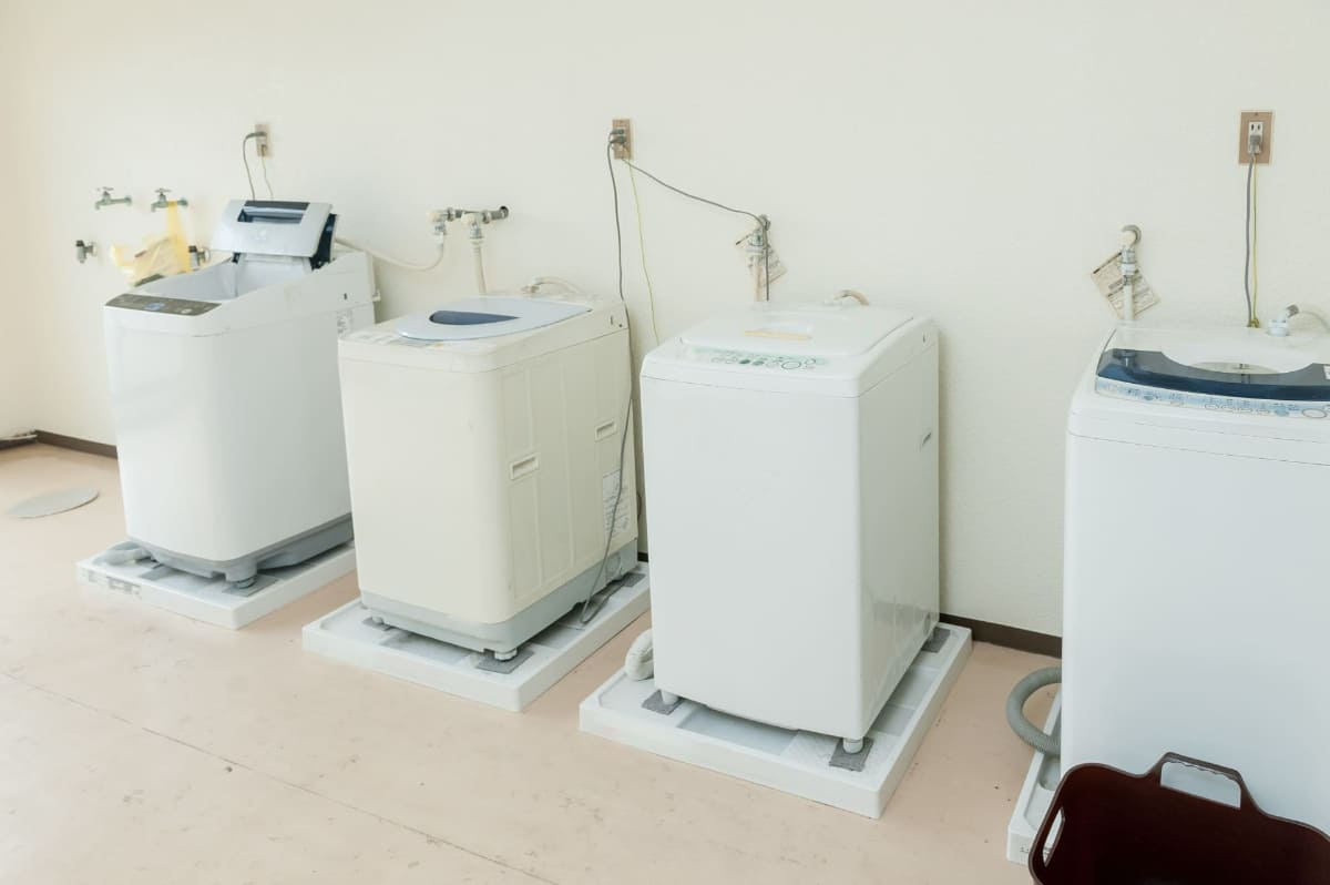 いろんな種類の洗濯機